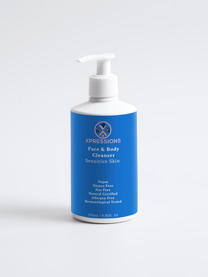 Sensitive Skin Face &amp; Body Cleanser (290ml)